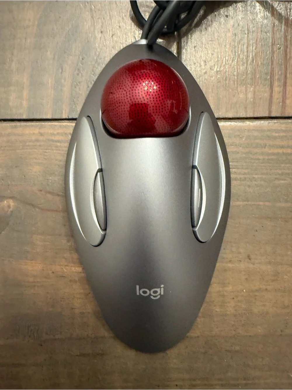 Logitech Trackman Marble Trackball Wired USB Mouse T-BC21, P/N 810-000767 Tested